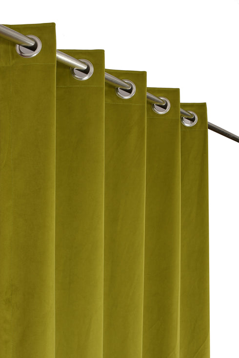 Hamilton Curtain by Florida - Curtains for Living Room Bedroom Balcony Made with Plain Holand Velvet and Solid Colors